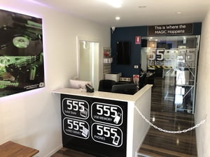 555 Data Recovery Co. Reception Area