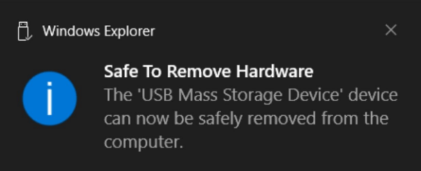 Why un-mounting a USB device before ejecting is CRITICAL!