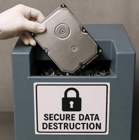 Secure Data Destruction Services | 555 Data Recovery